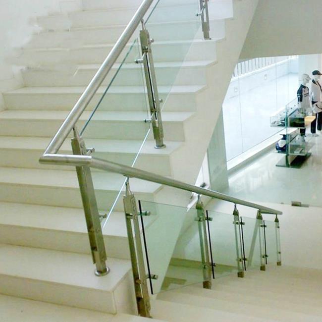 Wholesale Tempered glass stair railing Wholesale Tempered glass stair railing